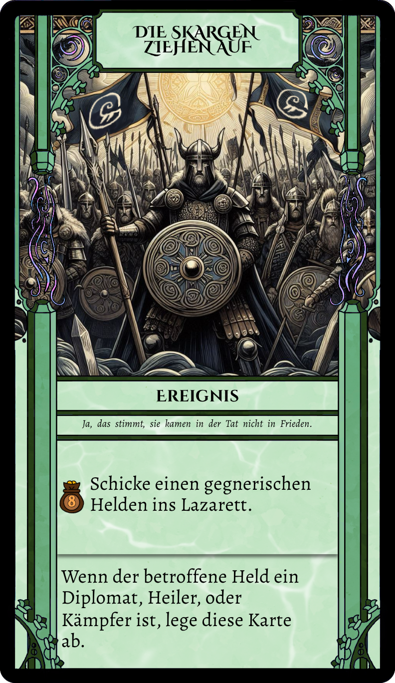 Die Skargen ziehen auf