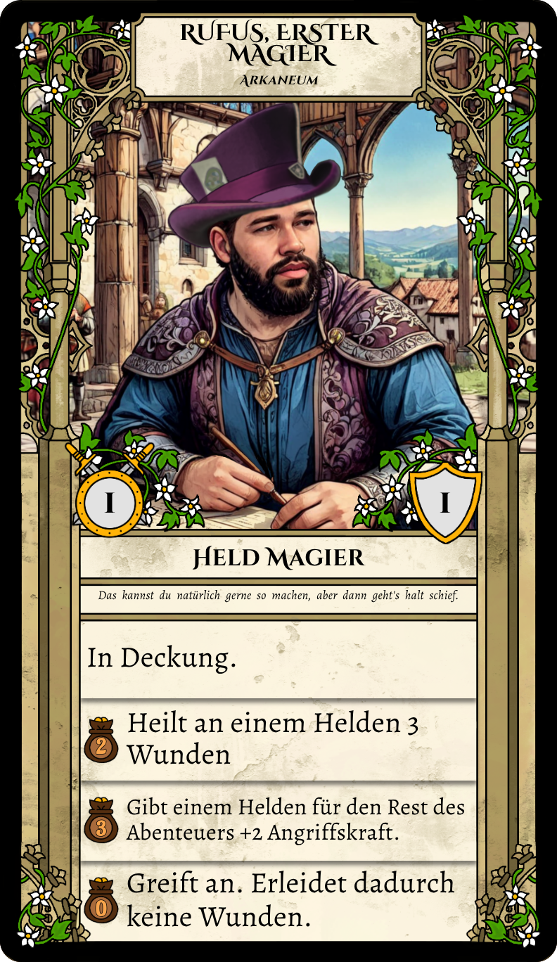 Rufus, Erster Magier